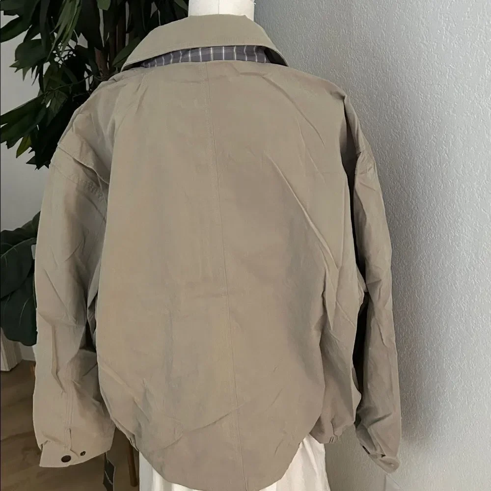 London Fog Men's Lightweight Jacket, Color is Cement, Size XXL, NWT